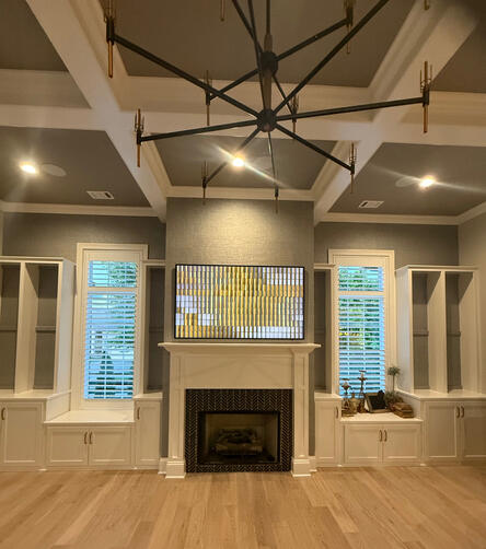 Galatin, TN Phillip Jeffries Media Wall Installation